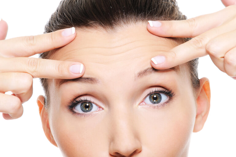 botox kezelés előtt után